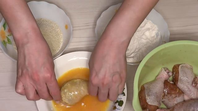 Куриные голени в кляре смотреть онлайн