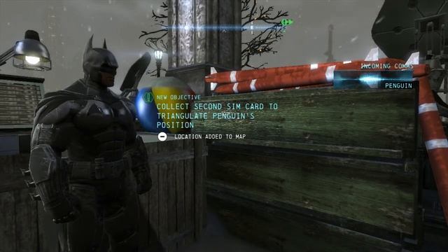 Batman: Arkham Origins - Finding The Penguin: Collect SIM Card #1 & Level Up (Combat Armor V2) Wii смотреть онлайн