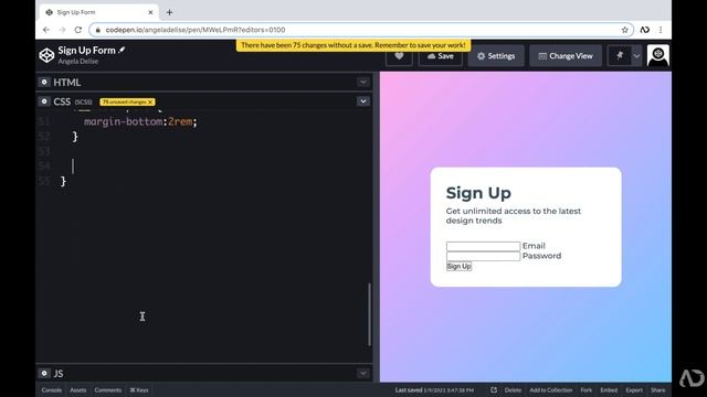 Sign Up Form HTML CSS | Create a Sign Up Form with Animated Input Fields смотреть онлайн