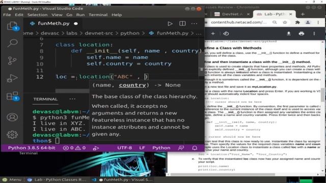 3.4.6 Lab - Explore Python Classes смотреть онлайн