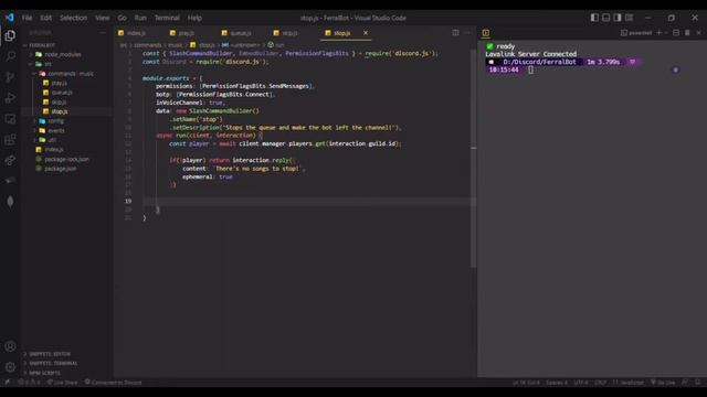How to make your own music bot (PART 2) - Discord Bot Tutorial смотреть онлайн