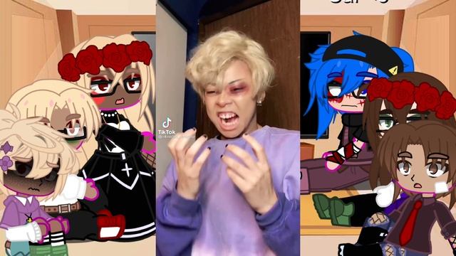 Sally face characters react to Travis Phelps// with his parent!// original? смотреть онлайн
