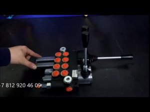 Гидрораспределитель 4Р40 с плавающим золотником и джойстиком на 2 секции