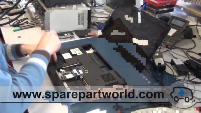 22 Разборка ноутбука Hewlett Packard DV9000 смотреть онлайн