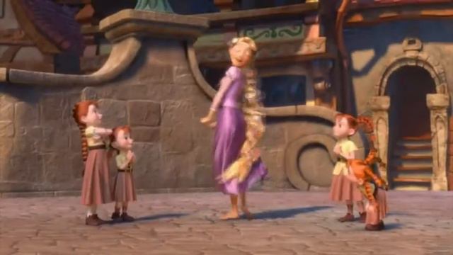 рапунцель и юджин