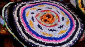 Вязание ковриков-кружков крючком своими руками