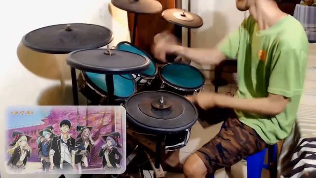 Candy Magic by MimiMemeMIMI Ending song "Yamadakun to 7 nin no Majo" drum cover смотреть онлайн