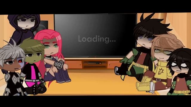 Teen Titans Go! react to Robin смотреть онлайн