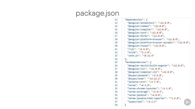 Angular Installing What We Need package json смотреть онлайн