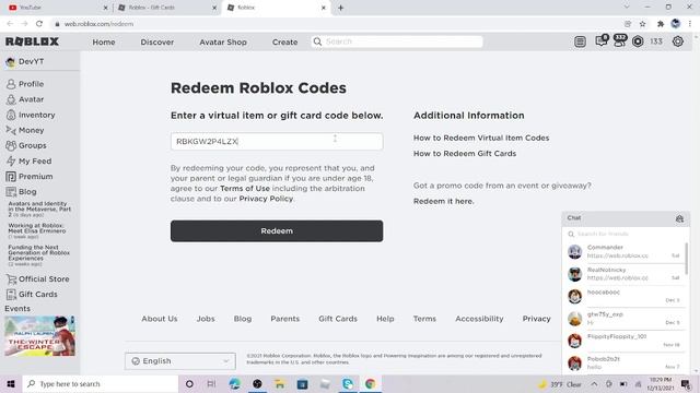 How to redeem a roblox gift card! (Tutorial) + Redeeming $25 worth of robux! смотреть онлайн