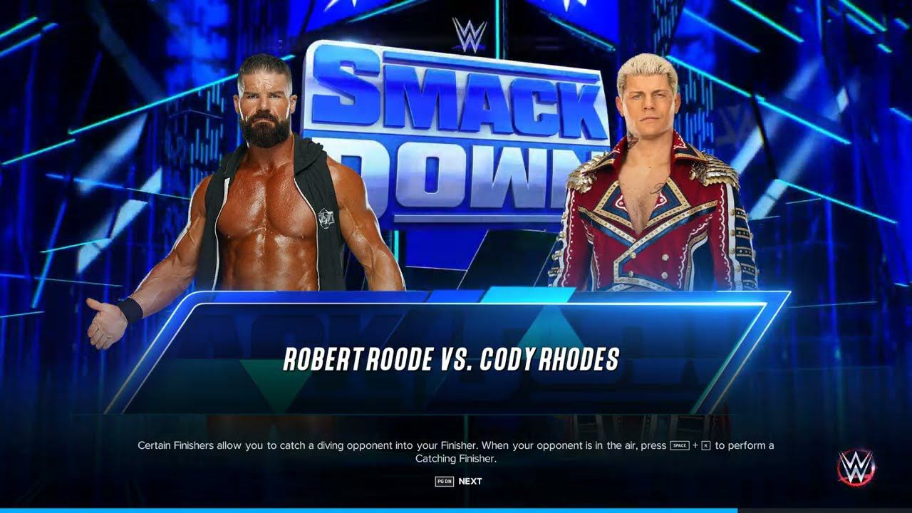 WWE2K23 Bobby Roode vs Cody Rhodes смотреть онлайн