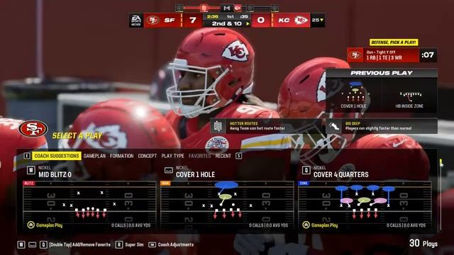 madden 49ers vs KC смотреть онлайн