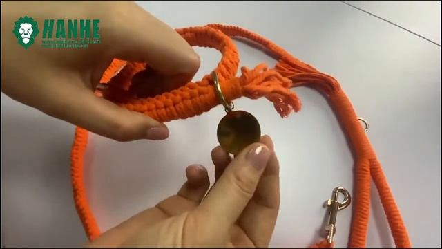 handmade macrame cotton rope dog leash смотреть онлайн