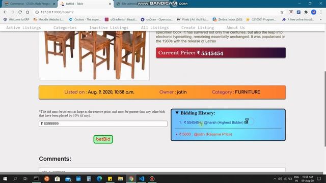 Commerce (Project2) 2020 | CS50 - Web Programming with Python and JavaScript | Harvard | edX смотреть онлайн