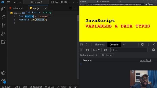 JavaScript Variables & Data Types - Master the Fundamentals in 2023! ? смотреть онлайн