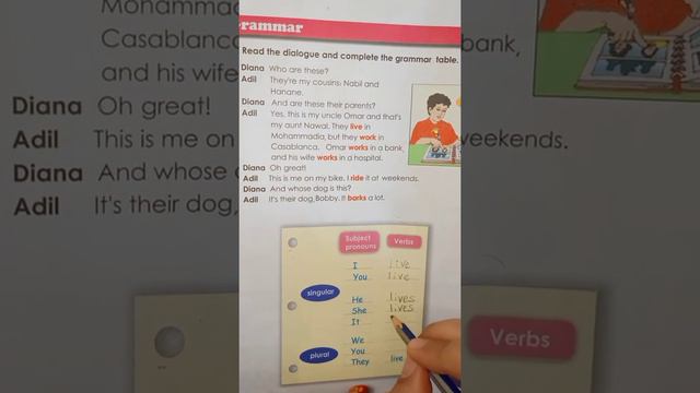 FOCUS book Unit 3 The Present Simple تمارين صفحة 28 смотреть онлайн