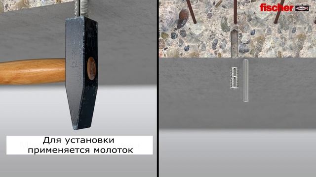 Дюбель со шпилькой - fischer rodforce[ru] смотреть онлайн