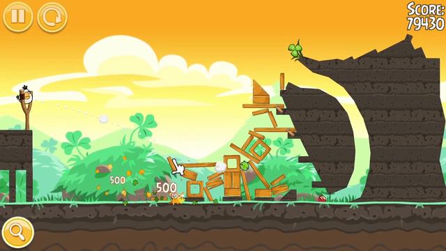 Angry Birds Seasons: Go Green, Get Lucky (3-Stars) ⭐⭐⭐ смотреть онлайн