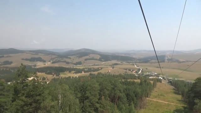 КАНАТНАЯ ДОРОГА - ЗЛАТИБОР - СЕРБИЯ - Как мы провели время на горе Златибор #слюбовьюизсербии смотреть онлайн