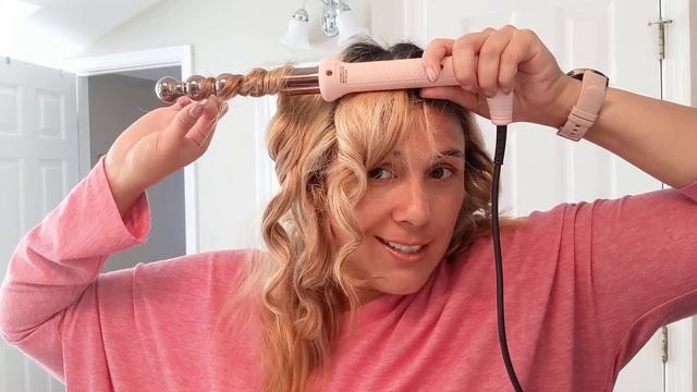 Bubble Wand Hair Curling Tutorial L'ANGE Le Perl смотреть онлайн
