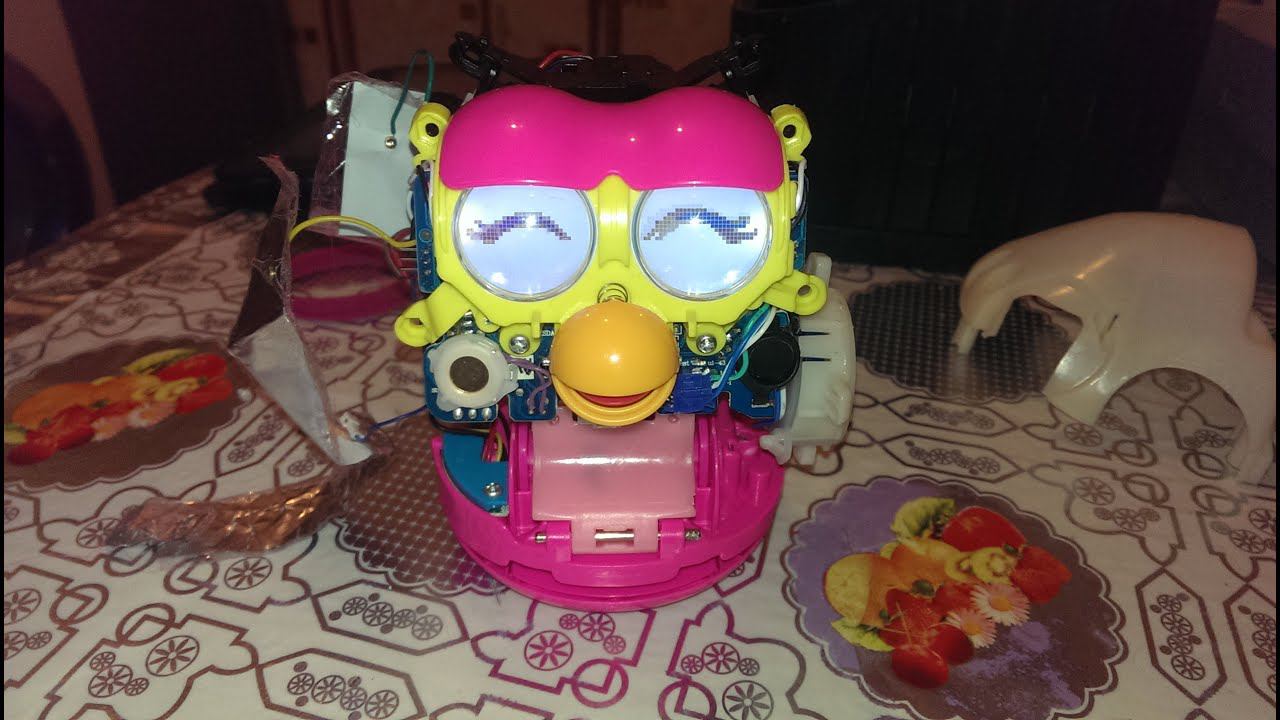 furby boom фёрби бум ремонт замена мотора смотреть онлайн