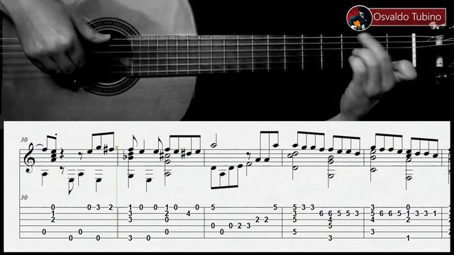 Los pájaros perdidos (Astor Piazzolla) - Fingerstyle guitar - Arreglo solista con partitura y tab смотреть онлайн