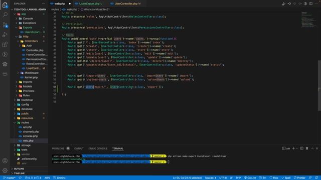 How to Export data to Excel in Laravel 8 | Laravel Excel Export | Laravel Excel смотреть онлайн