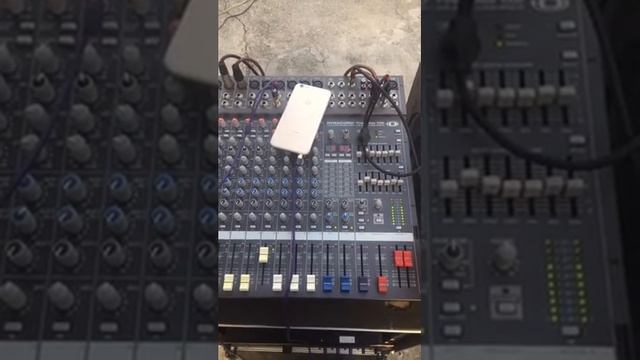 Test mixer DYNACORD POWER MATE 1000 GERMANY & Loa line array ADMARK active смотреть онлайн