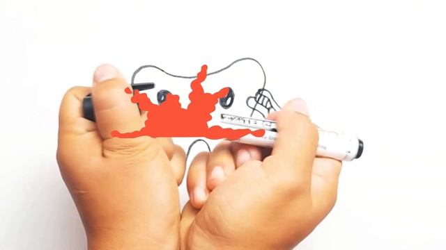 Рисование зубов и зубной щётки для детей / Drawing teeth and toothbrushes for children смотреть онлайн