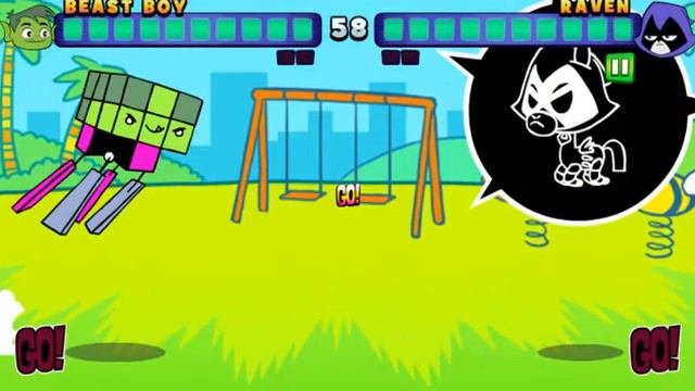 Юные титаны вперёд дуэль прыжков серия 2 Киборг и Бистбой смотреть онлайн