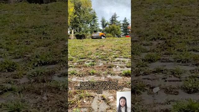 9HP EPA approved gasoline engine electric traction travel motor remotely controlled bush trimmer смотреть онлайн
