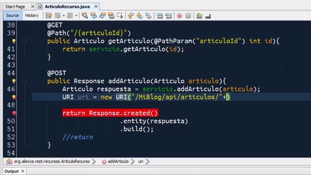 RESTful JAVA - 10 RESPONSE смотреть онлайн