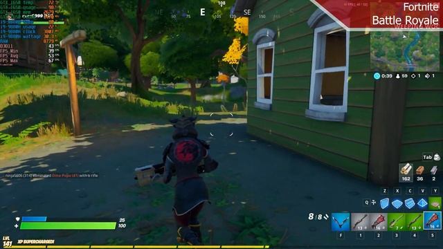 Lenovo Thinkpad X1 Extreme Gen 2: Fortnite gameplay (Intel i9-9880H , GTX 1650 Max-Q) смотреть онлайн