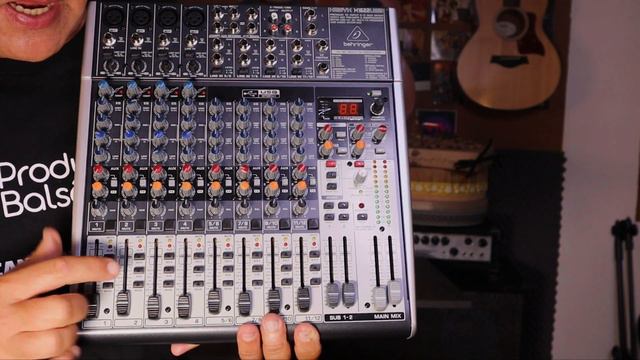 Behringer Xenys X1622 USB - Muitos recursos : Compressor, efeitos / out XLR / etc / custo benefício смотреть онлайн