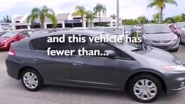 Preowned 2012 Honda Insight Port St Lucie FL смотреть онлайн