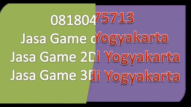 Jasa Game di Yogyakarta | Jasa Game 2D di Yogyakarta | Jasa Game 3D di Yogyakarta смотреть онлайн