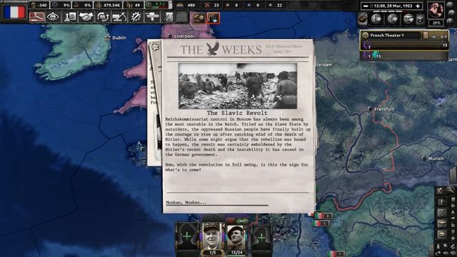 Hearts Of Iron 4: Thousand Week Reich Mod - French Republic - Revolution In Vichy France смотреть онлайн