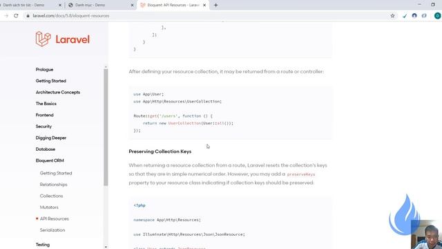 API Resources trong laravel смотреть онлайн