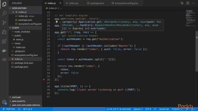 RESTful Web API Design - Node.js 12: Setting Up the Web Application Server | packtpub.com смотреть онлайн