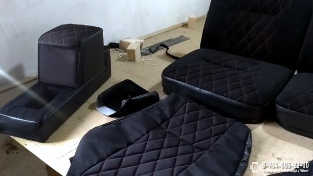 Диван в камаз ( черная верона Ромбик) смотреть онлайн
