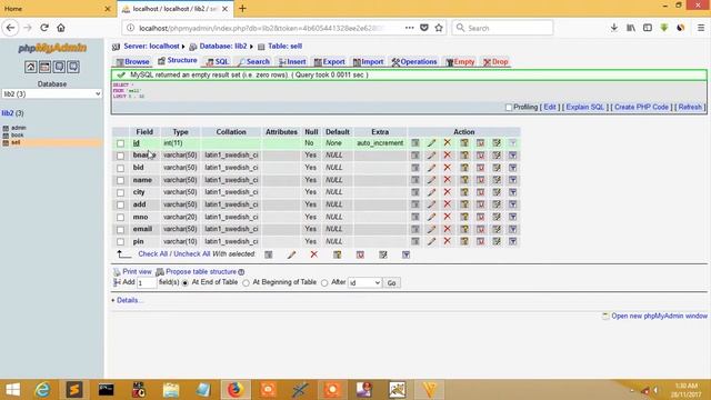 liberary management system using php+mysql+html in hindi mu project hd part 38 смотреть онлайн