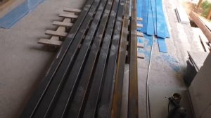 Полипропиленовый бассейн 7*3*1,5 м. Обвязка профильной трубой.