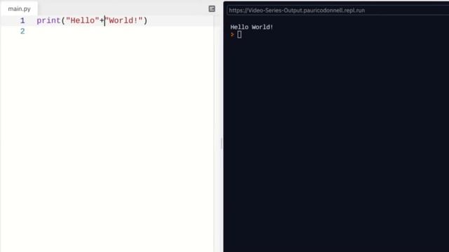 Python 01 - Output (print) смотреть онлайн