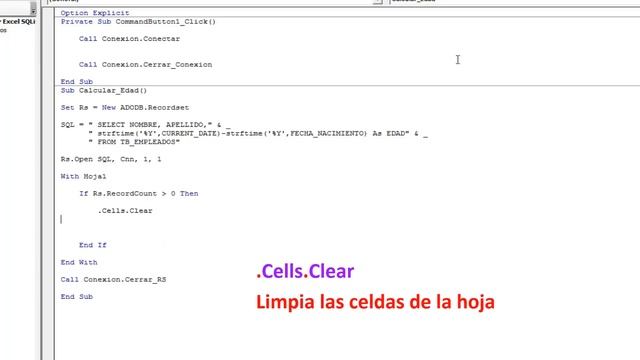 Excel + SQLite - Calcular Edad función strftime Excel Cap. Nº 16 смотреть онлайн