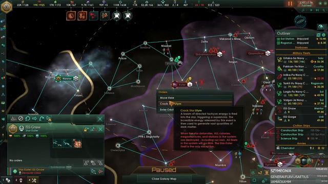 Święte Imperium Karaluchów #22 - Stellaris z dlc Nemesis смотреть онлайн
