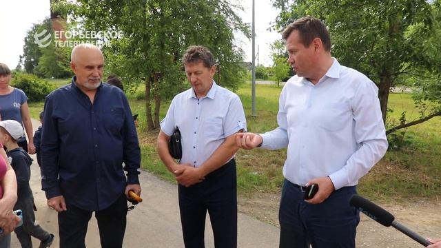 Глава округа Александр Гречищев посетил деревню Драньково и село Саввино. смотреть онлайн