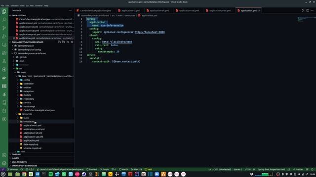 Spring Profiles for Environment Config in Docker Containers - Micro-services Part 10 смотреть онлайн