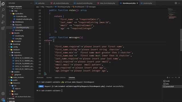 33-Laravel 9 Tutorial Validation part-2 смотреть онлайн