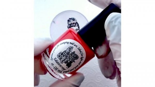 Дизайн ногтей реверсивный стемпинг под гель-лак ❤️Paris Nail