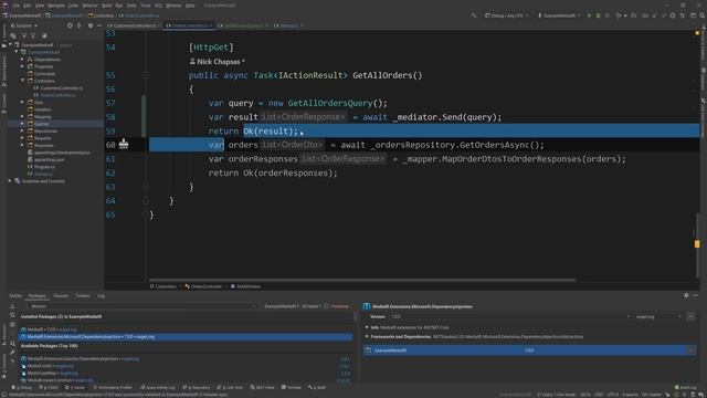 Clean ASP.NET Core API using MediatR and CQRS | Setup смотреть онлайн